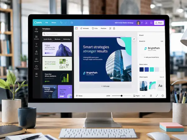 Canva creación de contenido visual atractivo