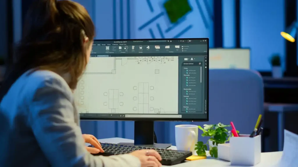 Persona haciendo una arquitectura de Software