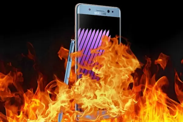 Crisis de marca ejemplos Samsung y el problema del Galaxy Note 7