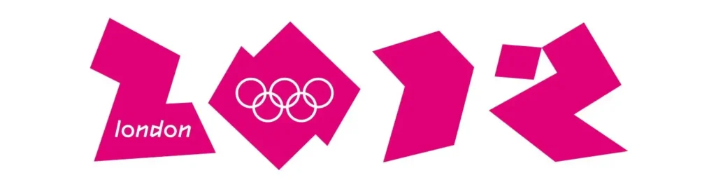 Logo oficial de London 2012 Juegos Olímpicos criticado por su diseño abstracto y polémico