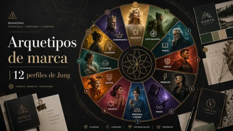 Arquetipos de marca 12 perfiles de Jung